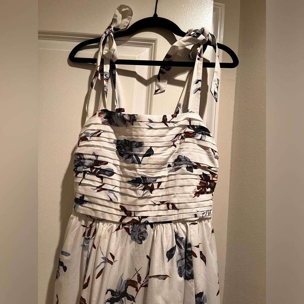 A&F Emerson Tie-Strap Maxi Dress